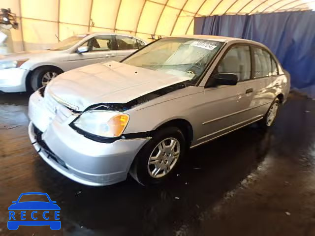 2001 HONDA CIVIC LX 2HGES16561H589644 image 1