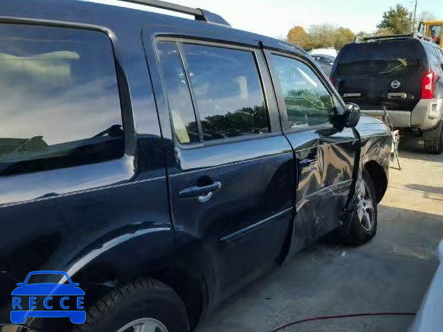 2011 HONDA PILOT EXLN 5FNYF4H76BB052098 image 9