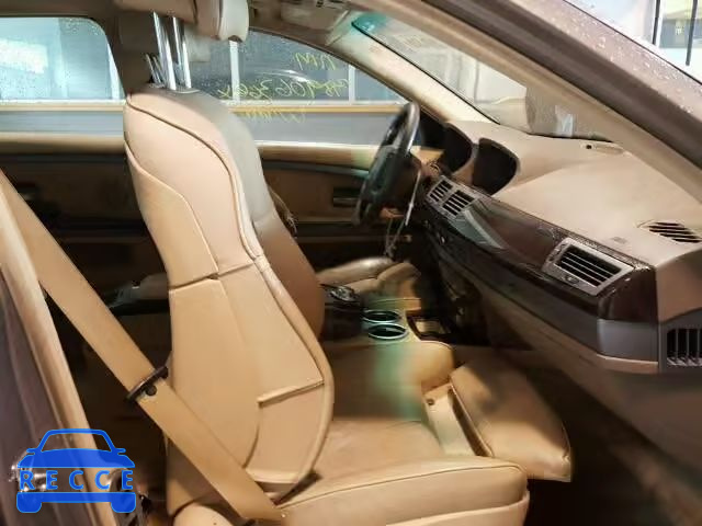 2005 BMW 745LI WBAGN63555DS59283 зображення 4