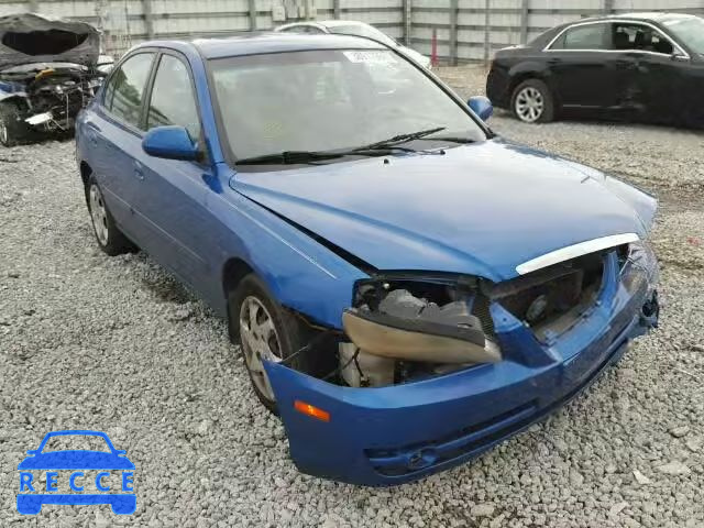 2006 HYUNDAI ELANTRA GL KMHDN46D76U204246 image 0