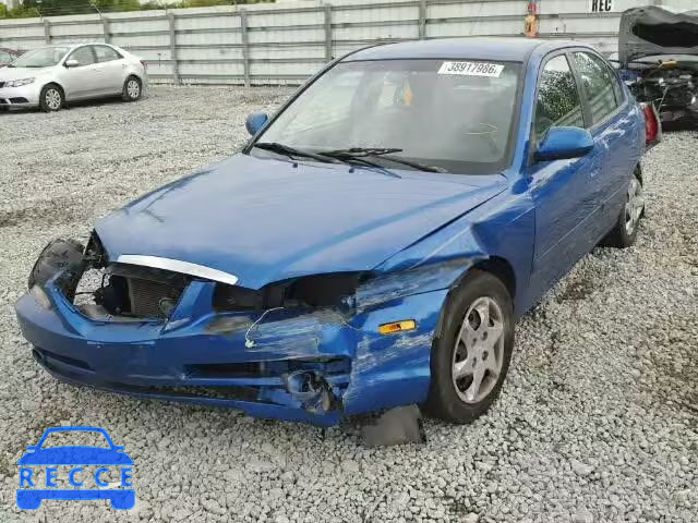 2006 HYUNDAI ELANTRA GL KMHDN46D76U204246 image 1