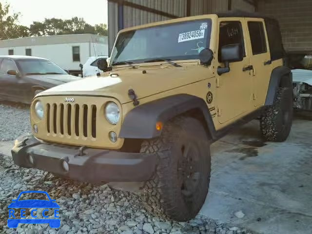 2014 JEEP WRANGLER U 1C4BJWDG7EL242435 image 1