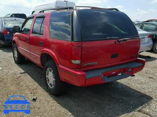 1998 GMC JIMMY 1GKDT13W7W2564177 зображення 2