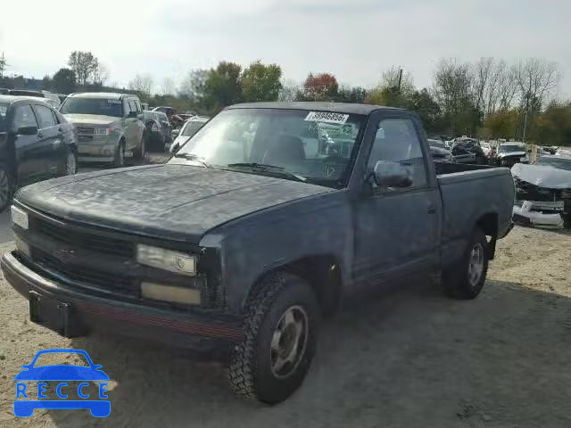 1992 CHEVROLET C1500 1GCDC14H4NZ102421 Bild 8