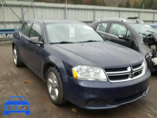2013 DODGE AVENGER SE 1C3CDZAB0DN658033 image 0
