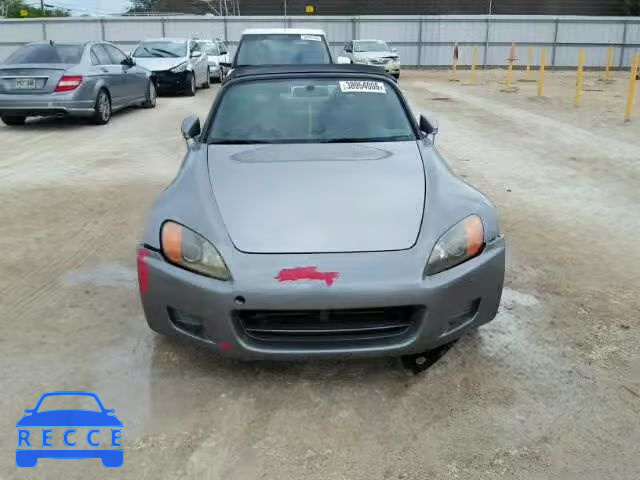 2000 HONDA S2000 JHMAP1142YT007435 image 9