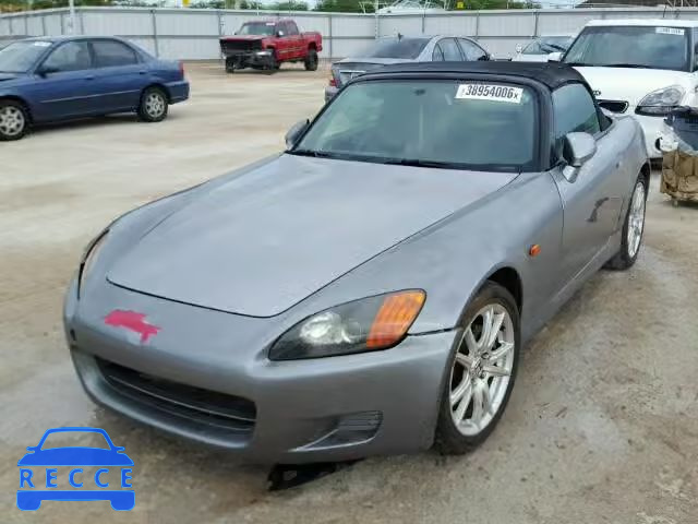 2000 HONDA S2000 JHMAP1142YT007435 image 1