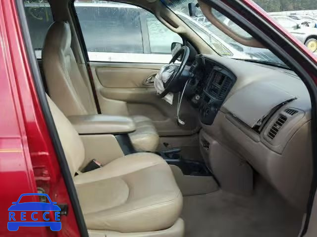 2001 MAZDA TRIBUTE LX 4F2YU08111KM50590 image 4