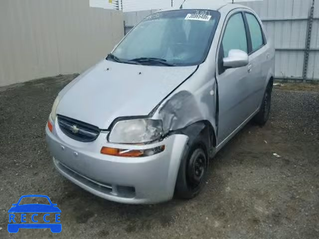 2006 CHEVROLET AVEO/LS KL1TD56626B644162 зображення 1