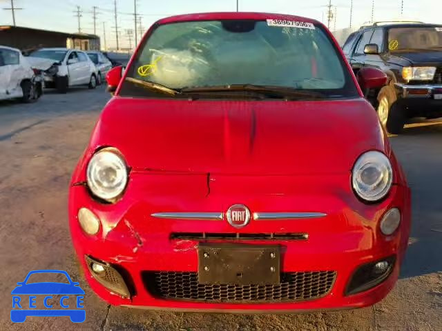 2015 FIAT 500 SPORT 3C3CFFBRXFT507773 зображення 9