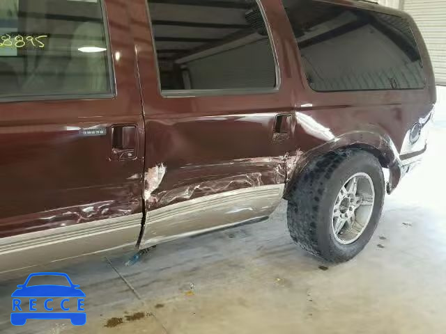 2001 FORD EXCURSION 1FMSU43F21EA00912 зображення 9