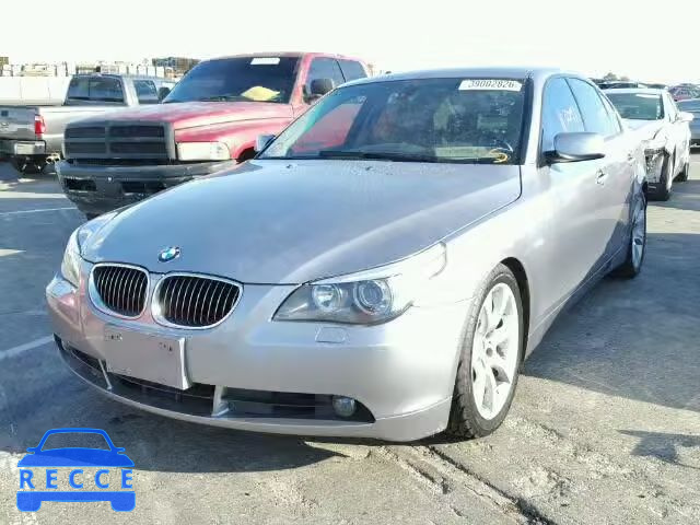 2004 BMW 545I WBANB335X4B109825 зображення 1