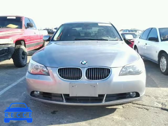 2004 BMW 545I WBANB335X4B109825 image 8