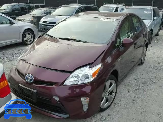 2013 TOYOTA PRIUS JTDKN3DU1D5610992 зображення 1