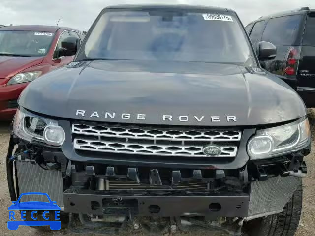 2016 LAND ROVER RANGE ROVE SALWR2VF2GA643522 image 9