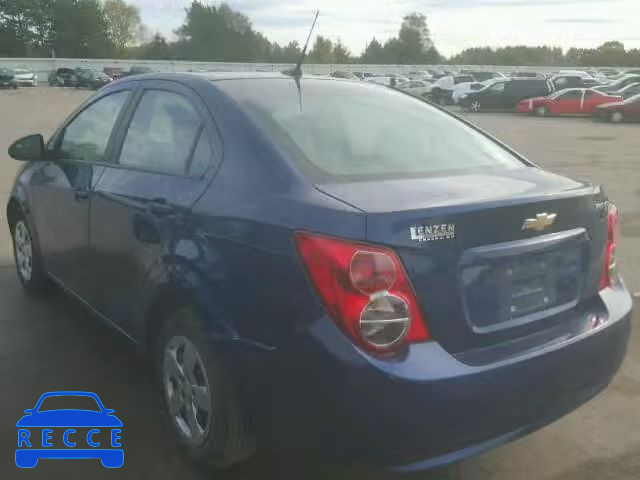 2014 CHEVROLET SONIC LS 1G1JA5SH3E4120661 зображення 2