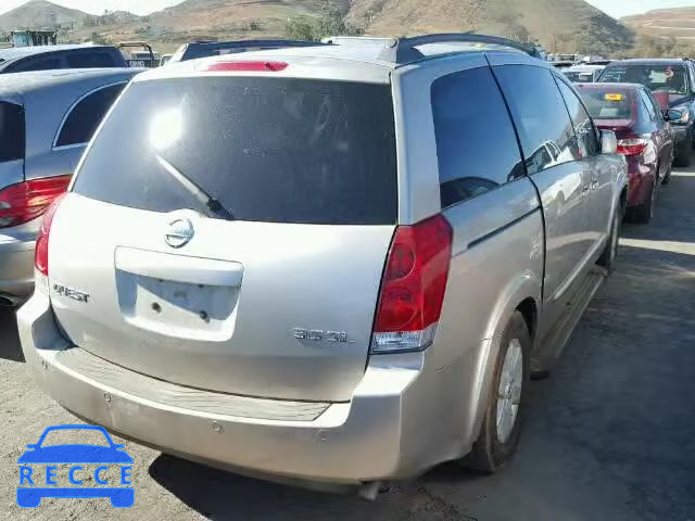 2004 NISSAN QUEST S/SE 5N1BV28U04N325233 image 3