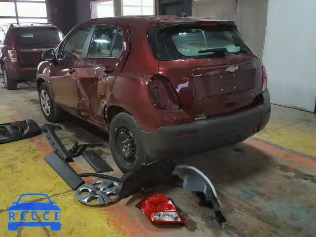 2016 CHEVROLET TRAX LS 3GNCJKSB3GL153612 image 2