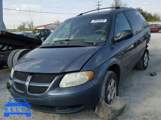 2002 DODGE CARAVAN SE 1B4GP25342B669711 image 1