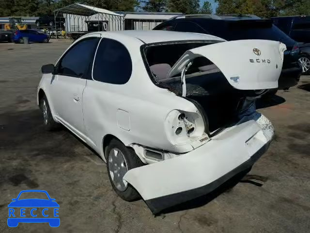 2002 TOYOTA ECHO JTDAT123820250534 image 2