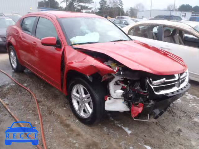 2012 DODGE AVENGER SX 1C3CDZCB7CN154039 image 0