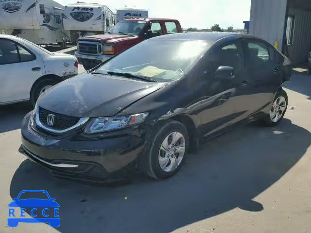 2013 HONDA CIVIC LX 19XFB2F5XDE077166 Bild 1