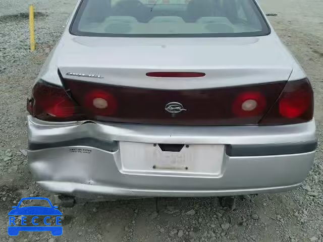 2000 CHEVROLET IMPALA 2G1WF55E8Y9245598 image 9