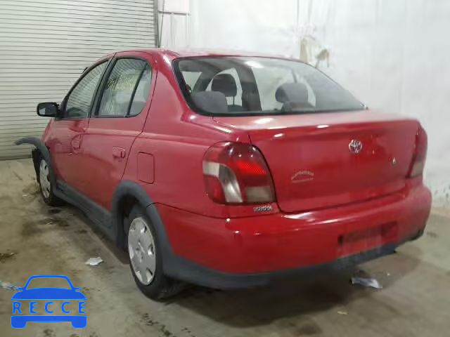 2001 TOYOTA ECHO JTDBT123710102300 image 2
