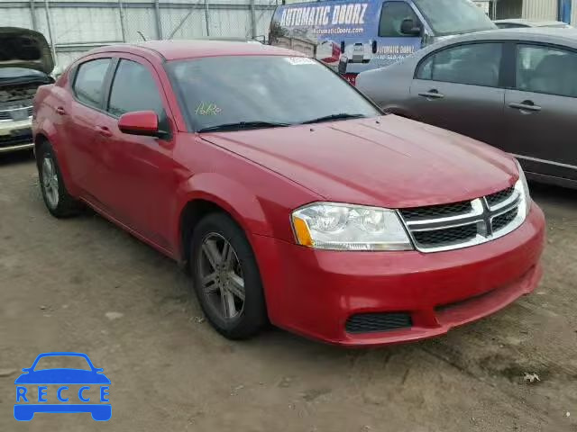 2012 DODGE AVENGER SX 1C3CDZCB2CN196201 зображення 0