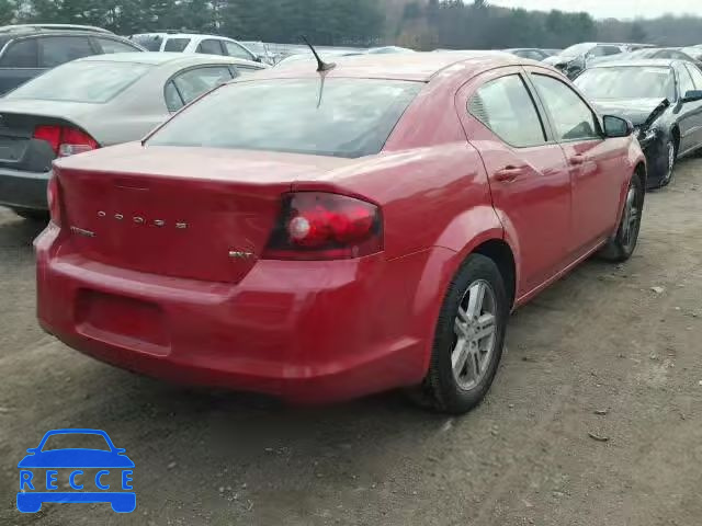 2012 DODGE AVENGER SX 1C3CDZCB2CN196201 зображення 3