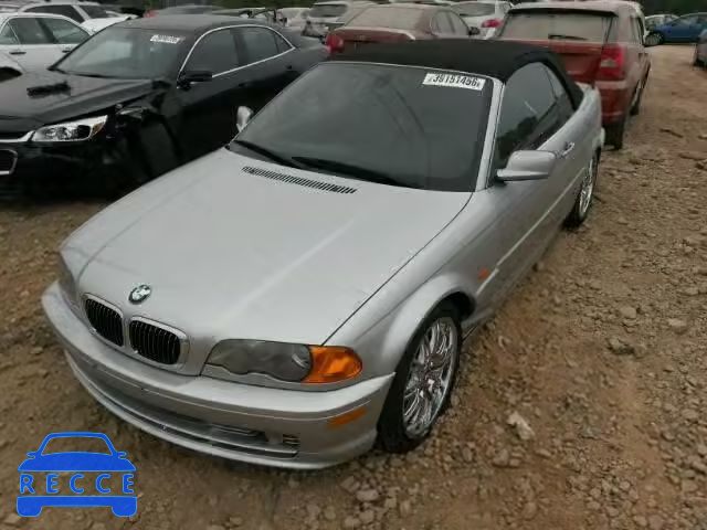 2001 BMW 330CI WBABS534X1JU82368 image 1