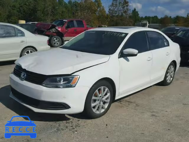 2012 VOLKSWAGEN JETTA SE 3VWDX7AJ6CM367447 image 1