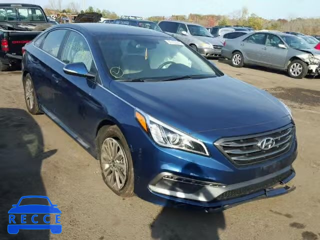 2015 HYUNDAI SONATA SPO 5NPE34AF8FH018670 image 0