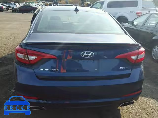 2015 HYUNDAI SONATA SPO 5NPE34AF8FH018670 зображення 9