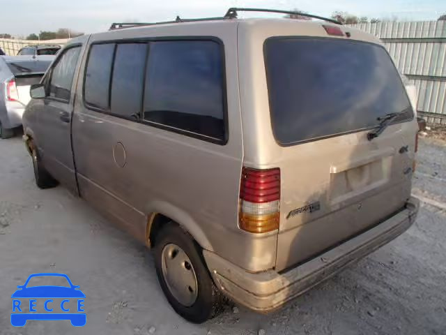 1996 FORD AEROSTAR 1FMDA11UXTZB26321 image 2