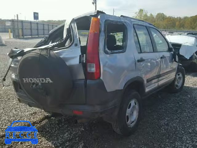 2004 HONDA CR-V LX JHLRD68424C015130 зображення 3