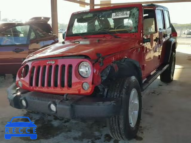 2014 JEEP WRANGLER U 1C4HJWDG9EL289444 image 1