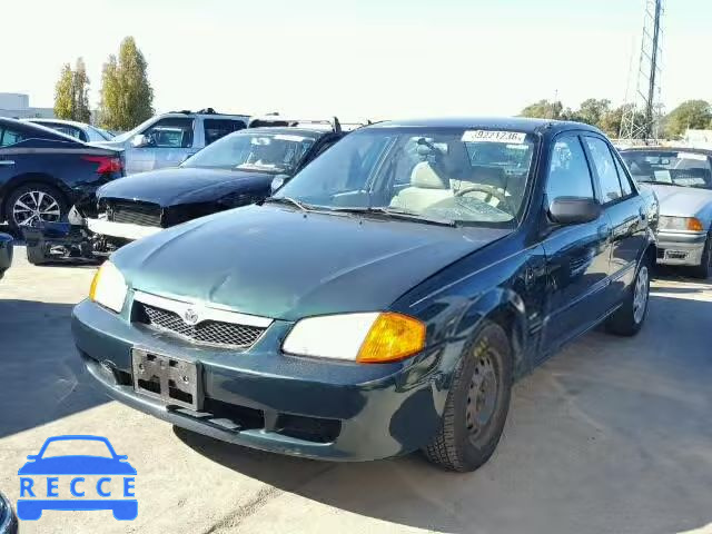 2000 MAZDA PROTEGE DX JM1BJ2223Y0254622 Bild 1