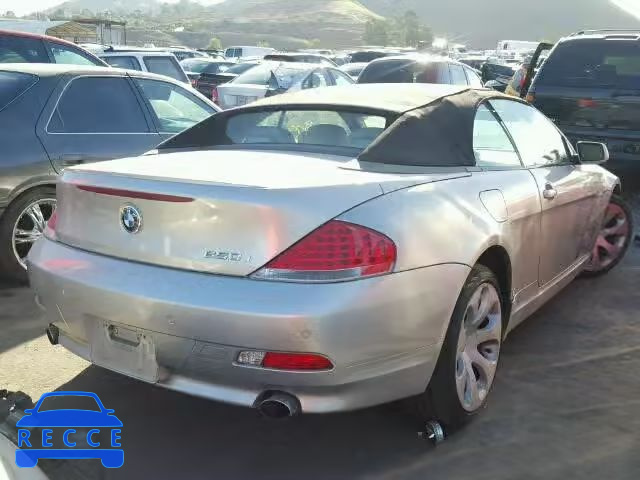2006 BMW 650I WBAEK13476CN78377 Bild 3