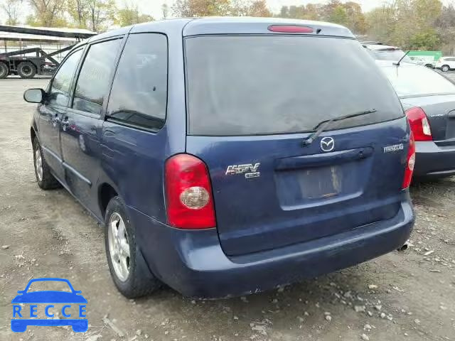 2003 MAZDA MPV WAGON JM3LW28A630351818 image 2