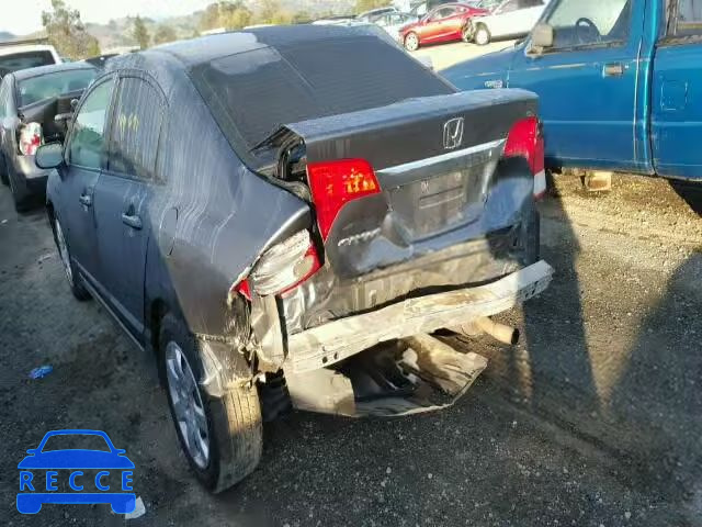 2009 HONDA CIVIC LX 19XFA16579E037194 image 2