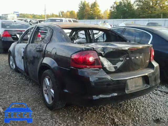 2013 DODGE AVENGER SX 1C3CDZCB9DN655001 зображення 2