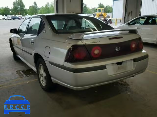 2000 CHEVROLET IMPALA LS 2G1WH55K6Y9111463 image 2