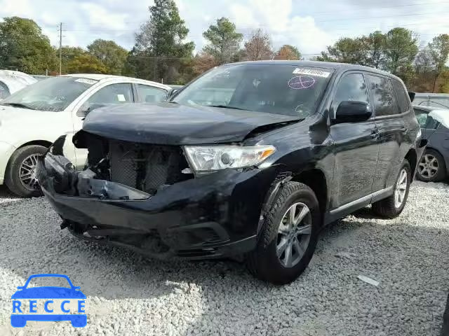 2013 TOYOTA HIGHLANDER 5TDZA3EH3DS034134 image 1