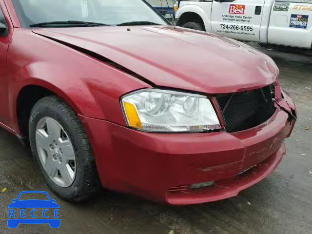 2008 DODGE AVENGER SE 1B3LC46K58N613431 зображення 8