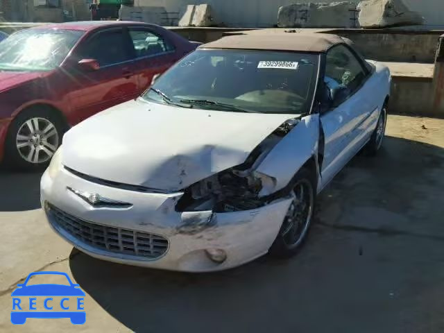 2002 CHRYSLER SEBRING LX 1C3EL55RX2N293367 image 1