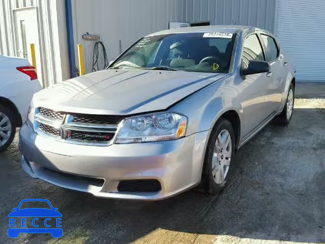 2014 DODGE AVENGER SE 1C3CDZAB0EN170153 image 1