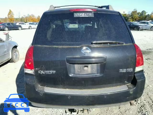2005 NISSAN QUEST S/SE 5N1BV28U15N136690 Bild 9