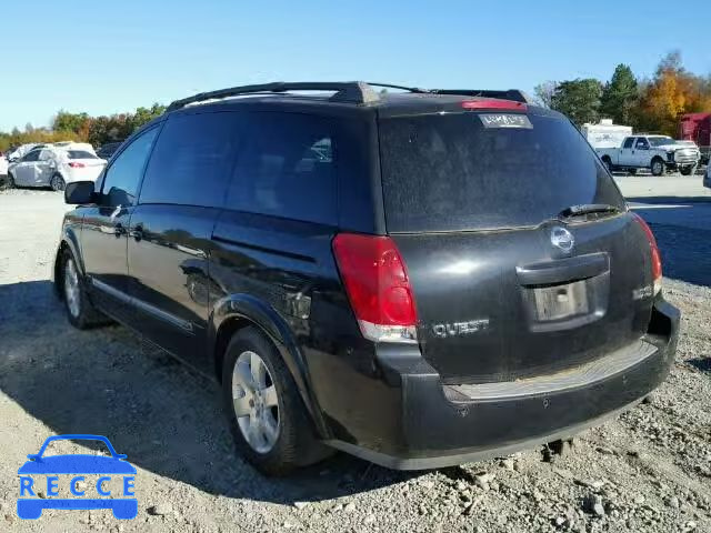 2005 NISSAN QUEST S/SE 5N1BV28U15N136690 image 2