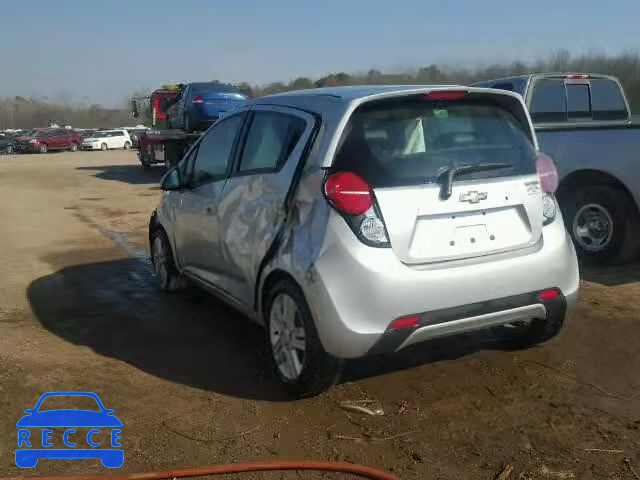 2013 CHEVROLET SPARK 1LT KL8CD6S95DC622123 image 2